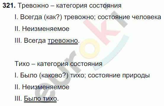 Русский язык 7 класс. ФГОС Баранов, Ладыженская Задание 321