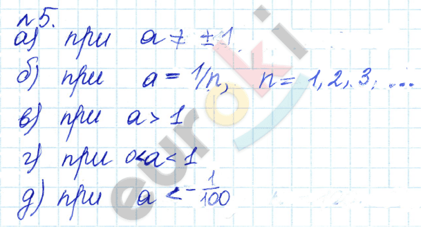 Алгебра 8 класс. ФГОС Дорофеев, Суворова Задание 5