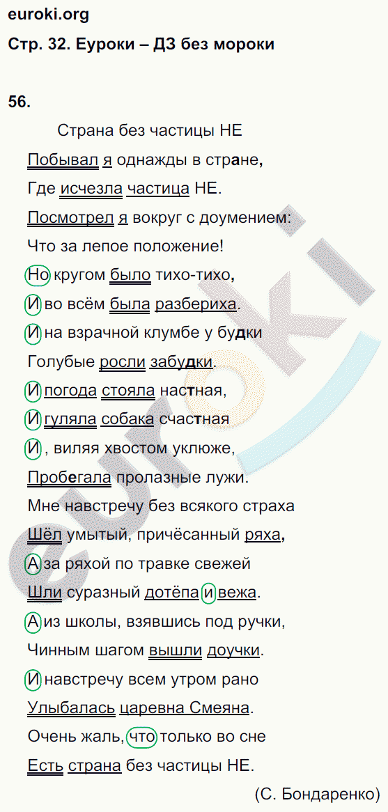 Рабочая тетрадь по русскому языку 5 класс Ефремова Страница 32