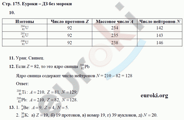 Рабочая тетрадь по физике 9 класс Касьянов, Дмитриева Страница 175