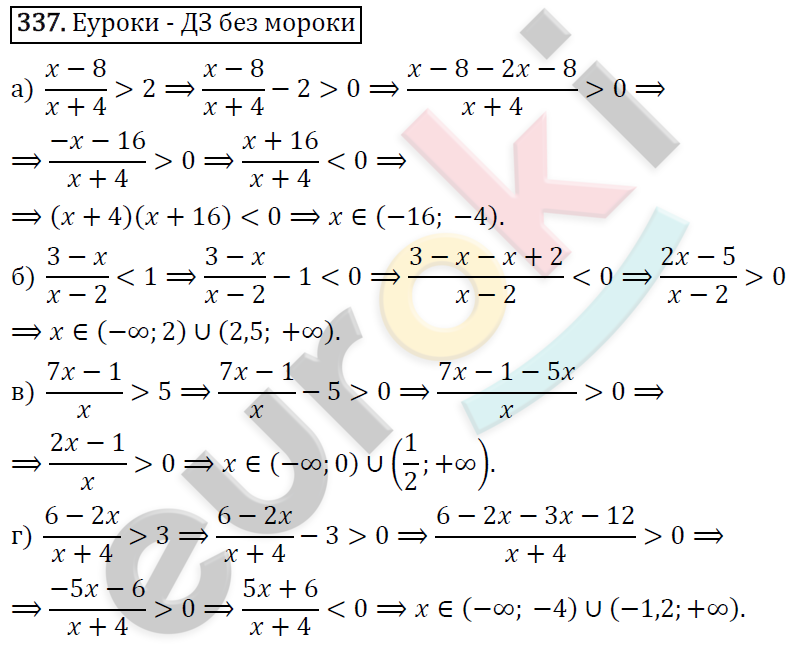 Алгебра 9 класс. ФГОС Макарычев, Миндюк, Нешков Задание 337