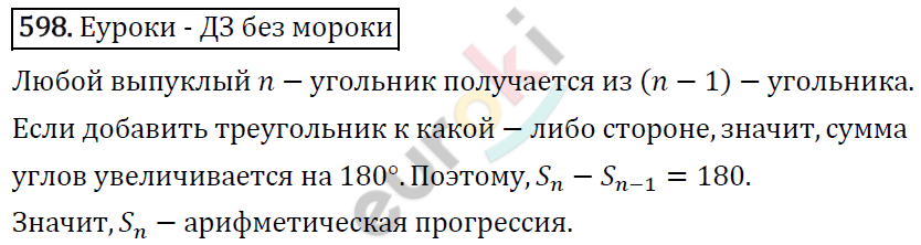 Алгебра 9 класс. ФГОС Макарычев, Миндюк, Нешков Задание 598