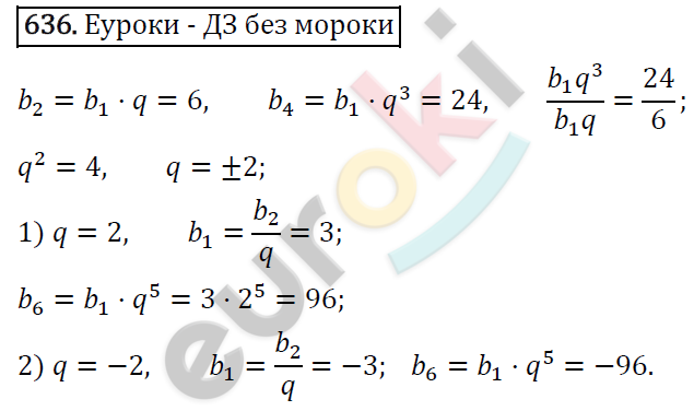 Алгебра 9 класс. ФГОС Макарычев, Миндюк, Нешков Задание 636