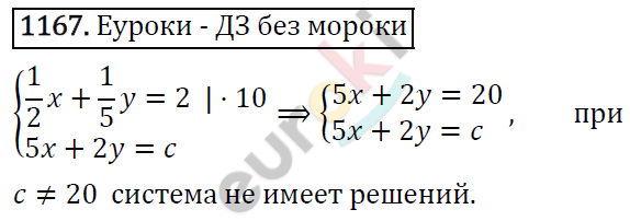 Алгебра 7 класс. ФГОС Макарычев, Миндюк, Нешков Задание 1167