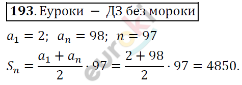 Алгебра 9 класс. ФГОС Колягин, Ткачева, Фёдорова Задание 193