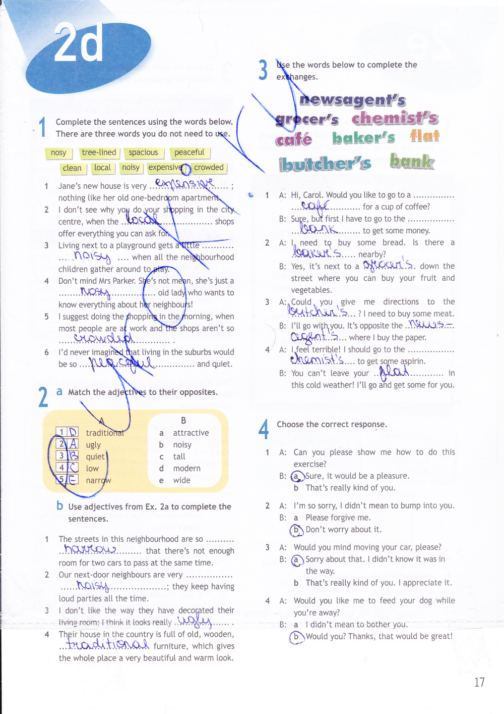 Рабочая тетрадь по английскому языку 9 класс. Spotlight 9: Workbook Ваулина, Дули Страница 17
