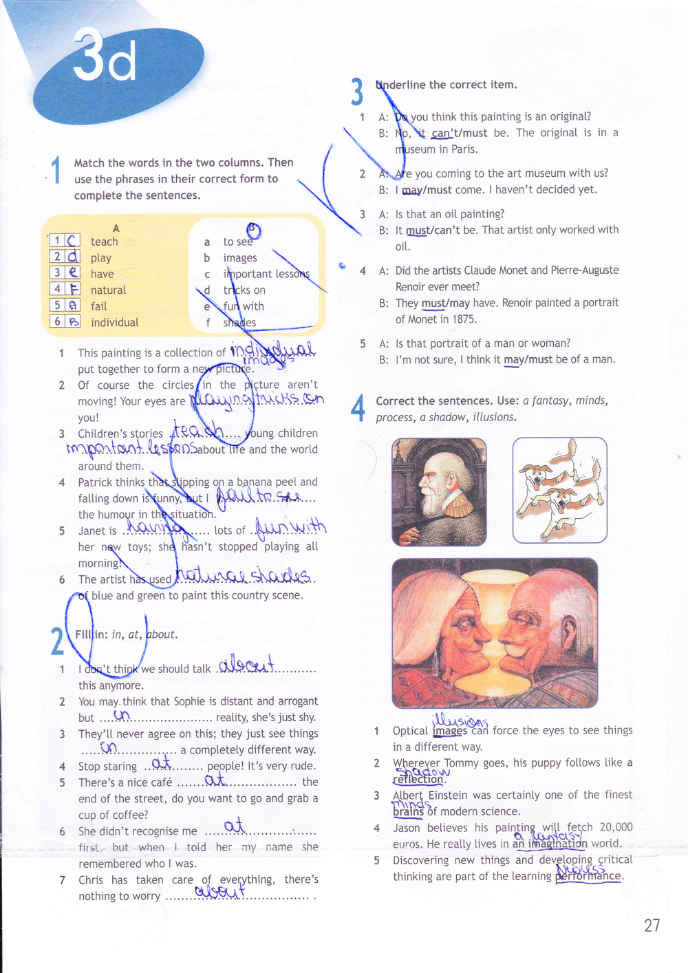 Рабочая тетрадь по английскому языку 9 класс. Spotlight 9: Workbook Ваулина, Дули Страница 27