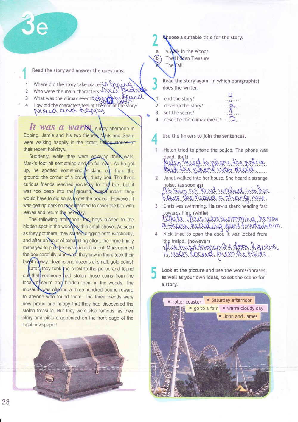Рабочая тетрадь по английскому языку 9 класс. Spotlight 9: Workbook Ваулина, Дули Страница 28