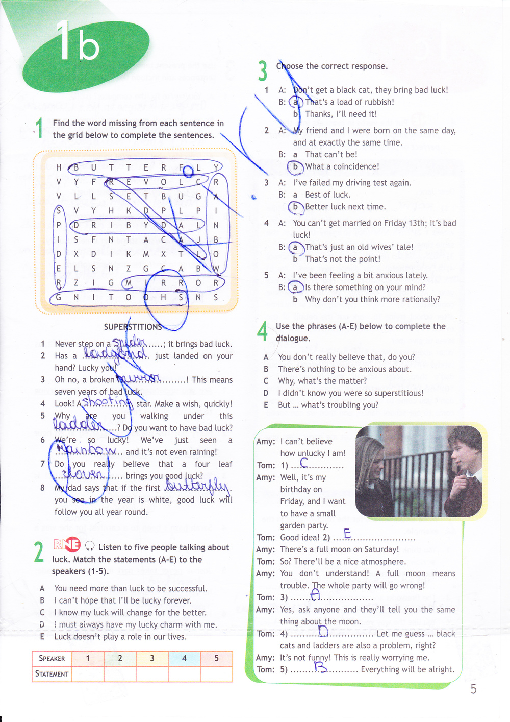 Рабочая тетрадь по английскому языку 9 класс. Spotlight 9: Workbook Ваулина, Дули Страница 5