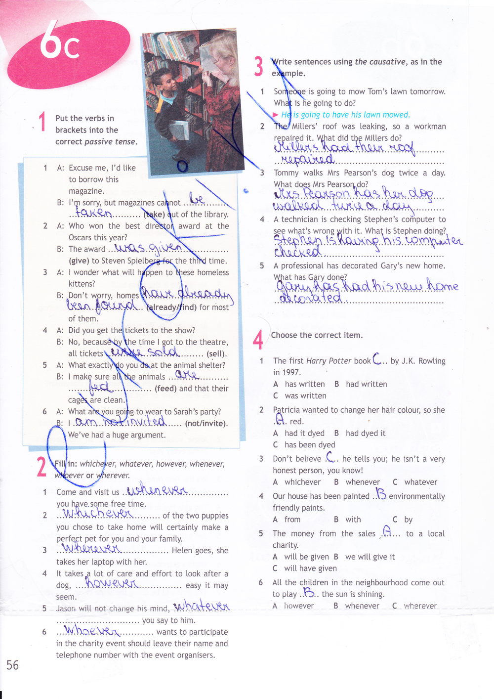 Рабочая тетрадь по английскому языку 9 класс. Spotlight 9: Workbook Ваулина, Дули Страница 56