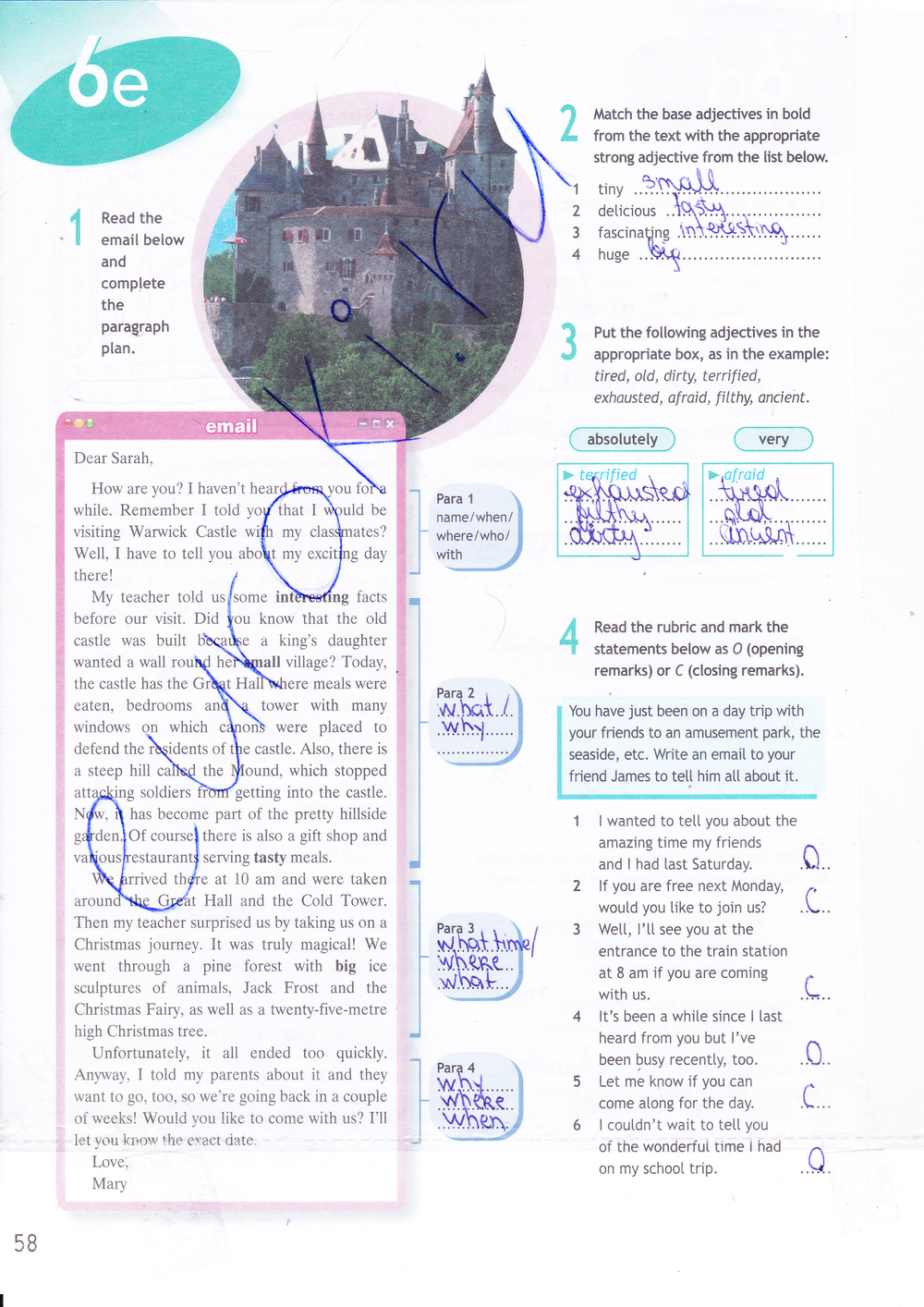 Рабочая тетрадь по английскому языку 9 класс. Spotlight 9: Workbook Ваулина, Дули Страница 58