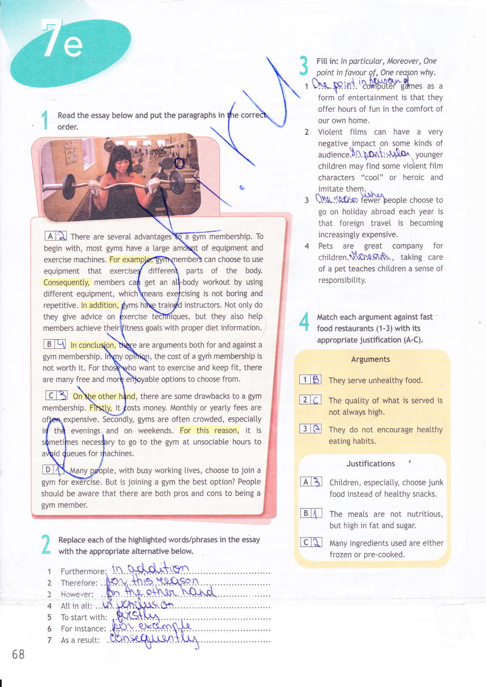 Рабочая тетрадь по английскому языку 9 класс. Spotlight 9: Workbook Ваулина, Дули Страница 68