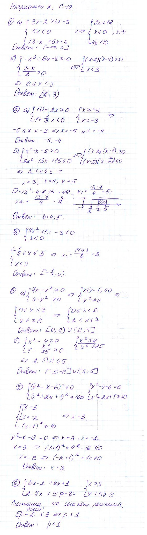 Дидактические материалы по алгебре 9 класс Макарычев, Миндюк, Крайнева Вариант 18