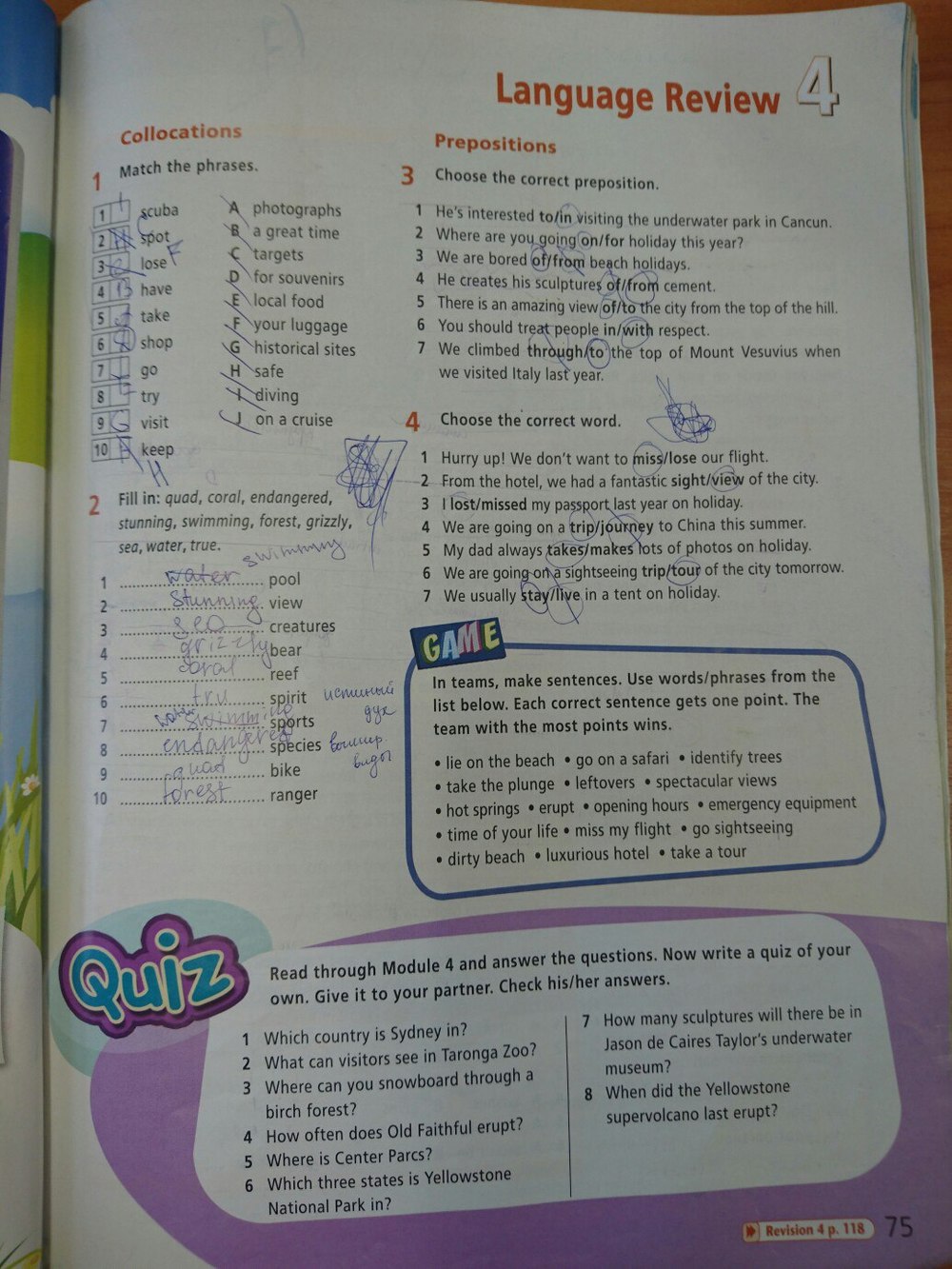 Английский язык учебник страница 40 41