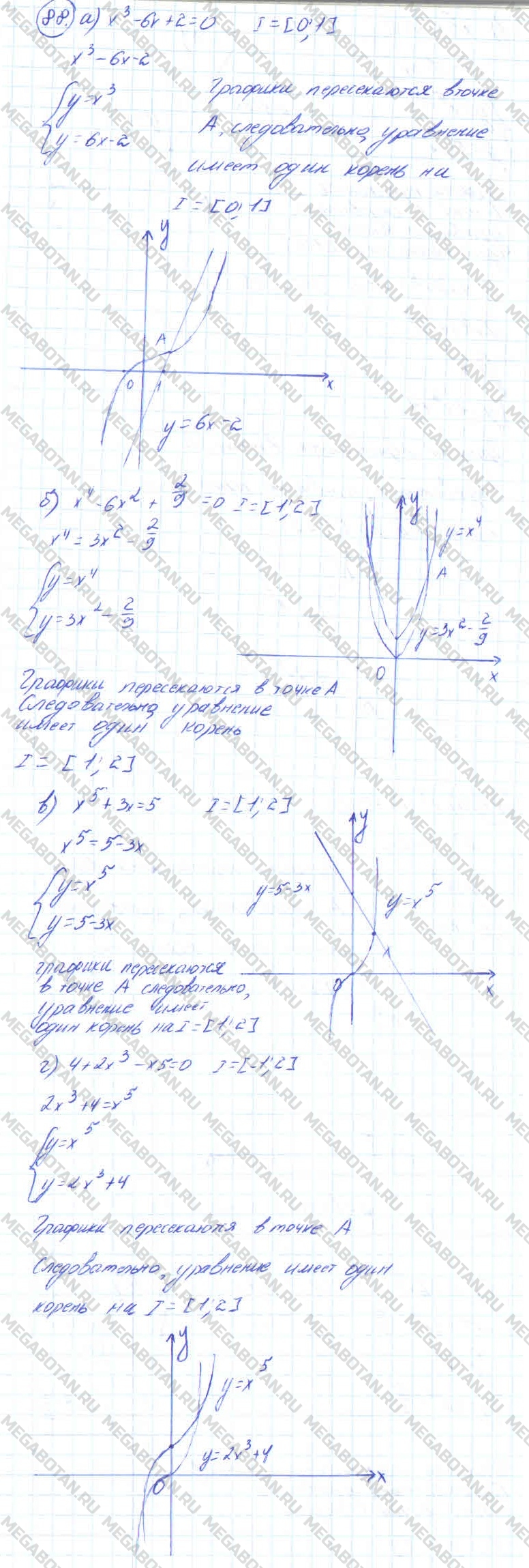 Алгебра 10 класс. ФГОС Колмогоров Страница 88