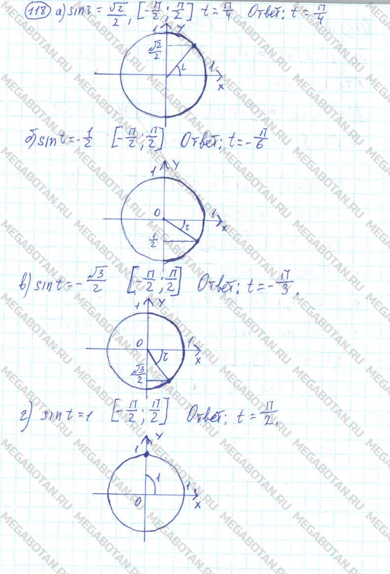 Алгебра 11 класс. ФГОС Колмогоров Задание 118