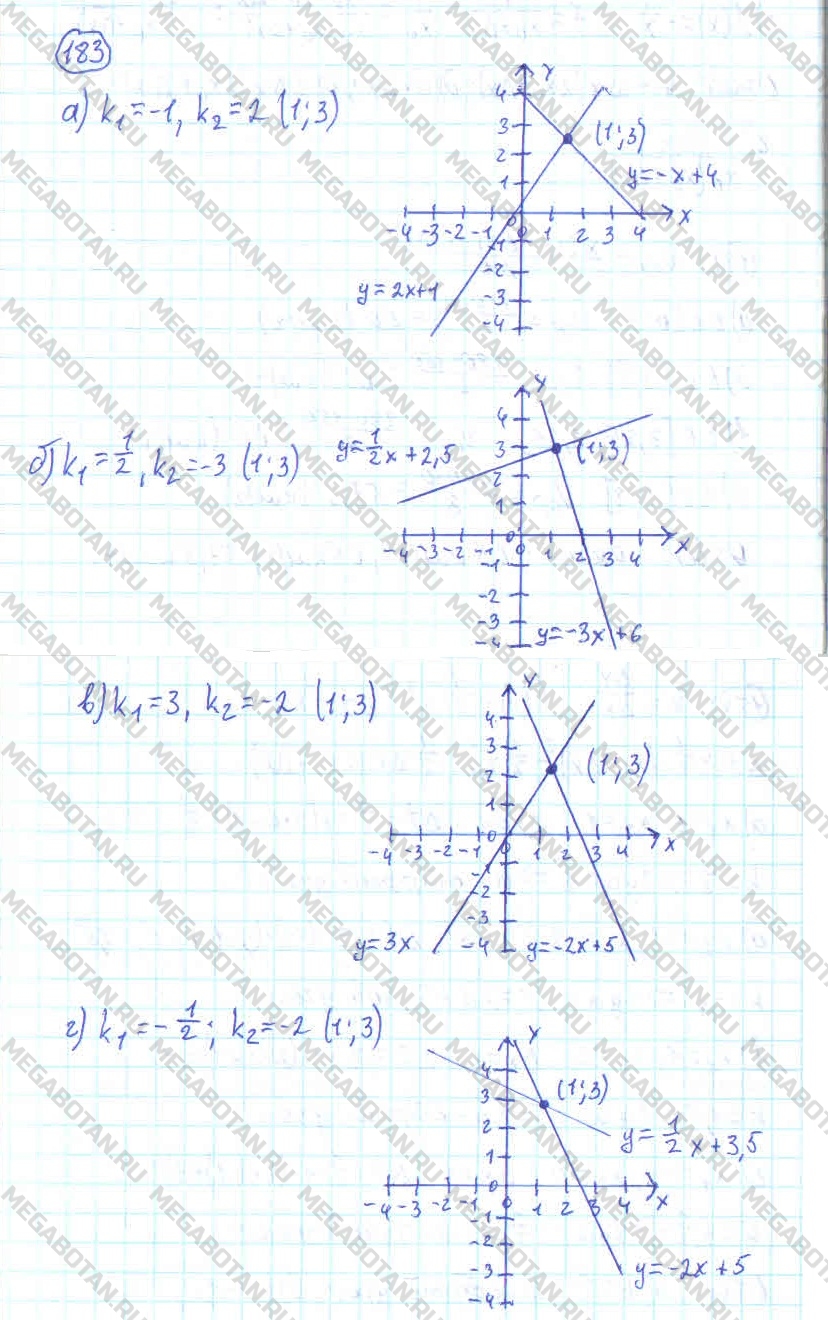 Алгебра 11 класс. ФГОС Колмогоров Задание 183
