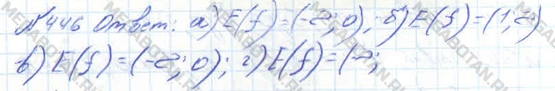 Алгебра 11 класс. ФГОС Колмогоров Задание 446