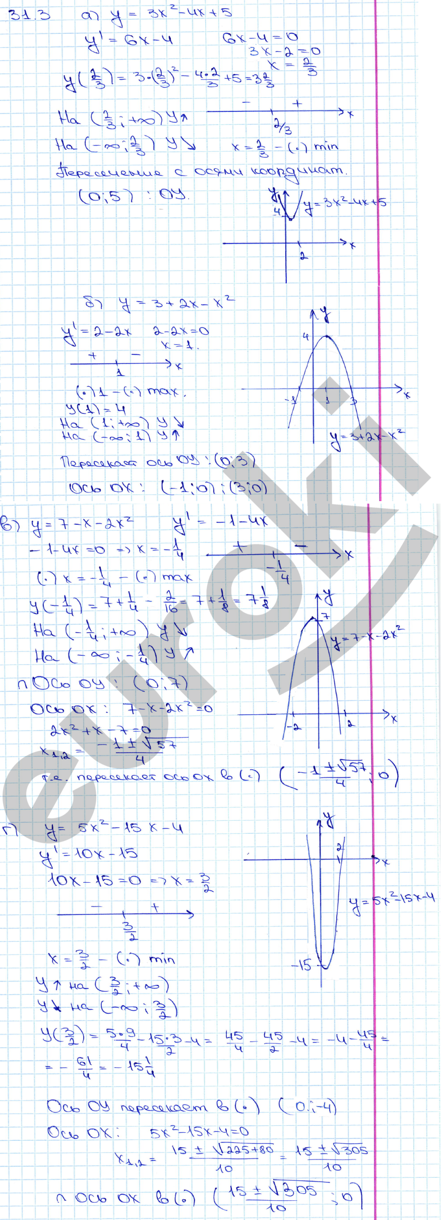 Алгебра 10 класс. ФГОС Мордкович, Денищева Страница 3