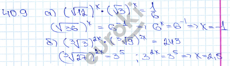 Алгебра 11 класс. ФГОС Мордкович, Денищева Задание 9