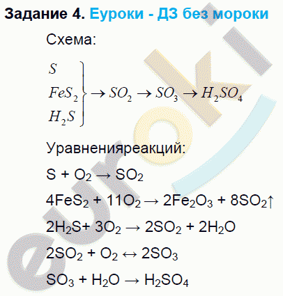 Химия 9 класс. ФГОС Габриелян Задание 4