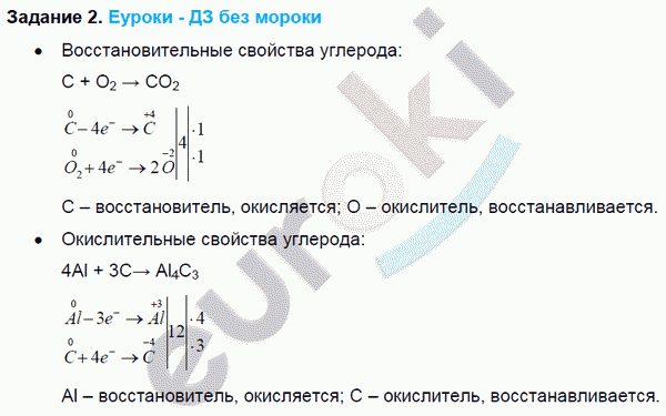 Химия 9 класс. ФГОС Габриелян Задание 2