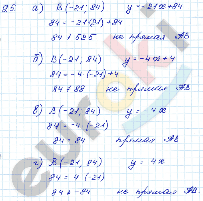 Алгебра 7 класс. ФГОС Мордкович, Александрова, Мишустина Задание 5