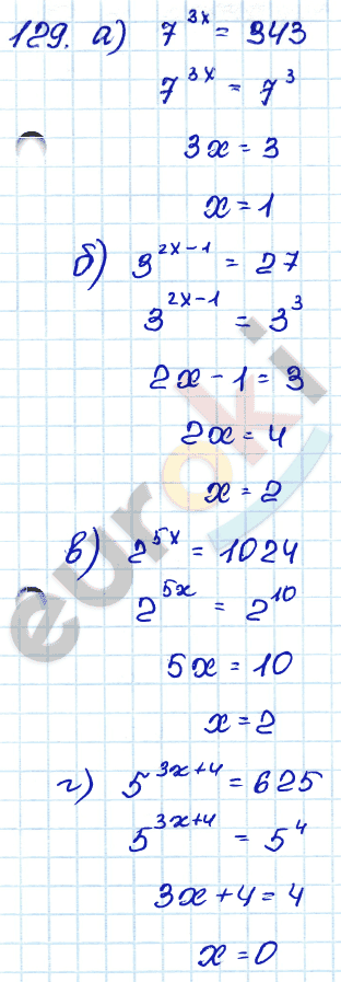 Алгебра 7 класс. ФГОС Мордкович, Александрова, Мишустина Задание 129