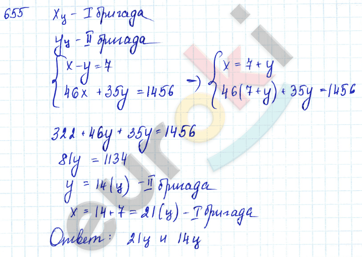 Алгебра 7 класс Алимов Задание 655