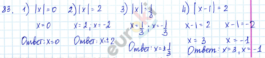 Алгебра 7 класс Алимов Задание 83