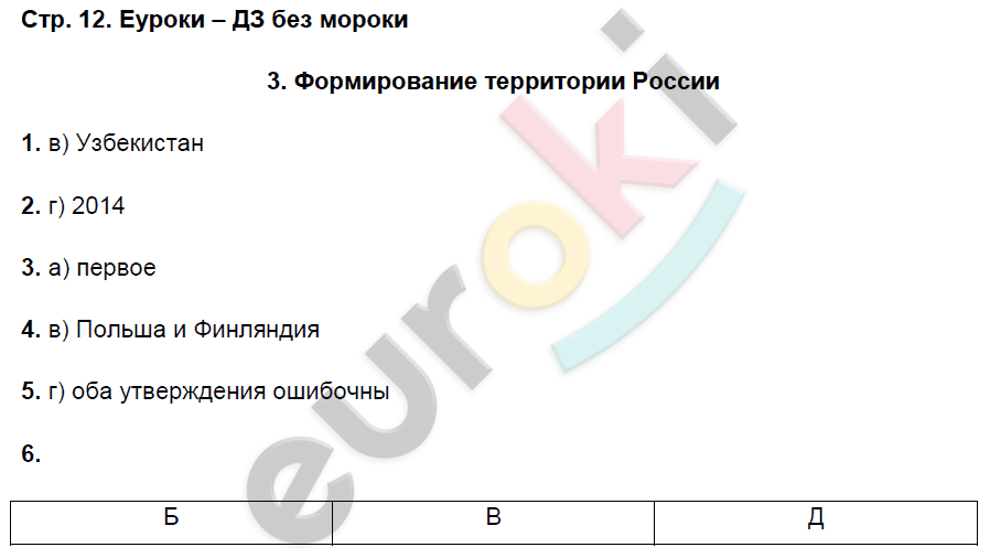 Рабочая тетрадь по географии 9 класс. Часть 1, 2. ФГОС Домогацких Страница 12