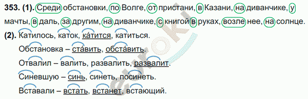 Русский язык 7 класс. ФГОС Разумовская Задание 353