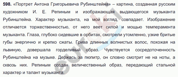 Сочинение по картине репина портрет антона григорьевича рубинштейна