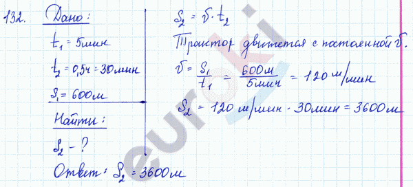 Физика 8 класс. Сборник задач Лукашик, Иванова Задание 132