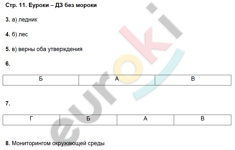 Рабочая тетрадь по географии 8 класс. Часть 1, 2. ФГОС Домогацких Страница 11