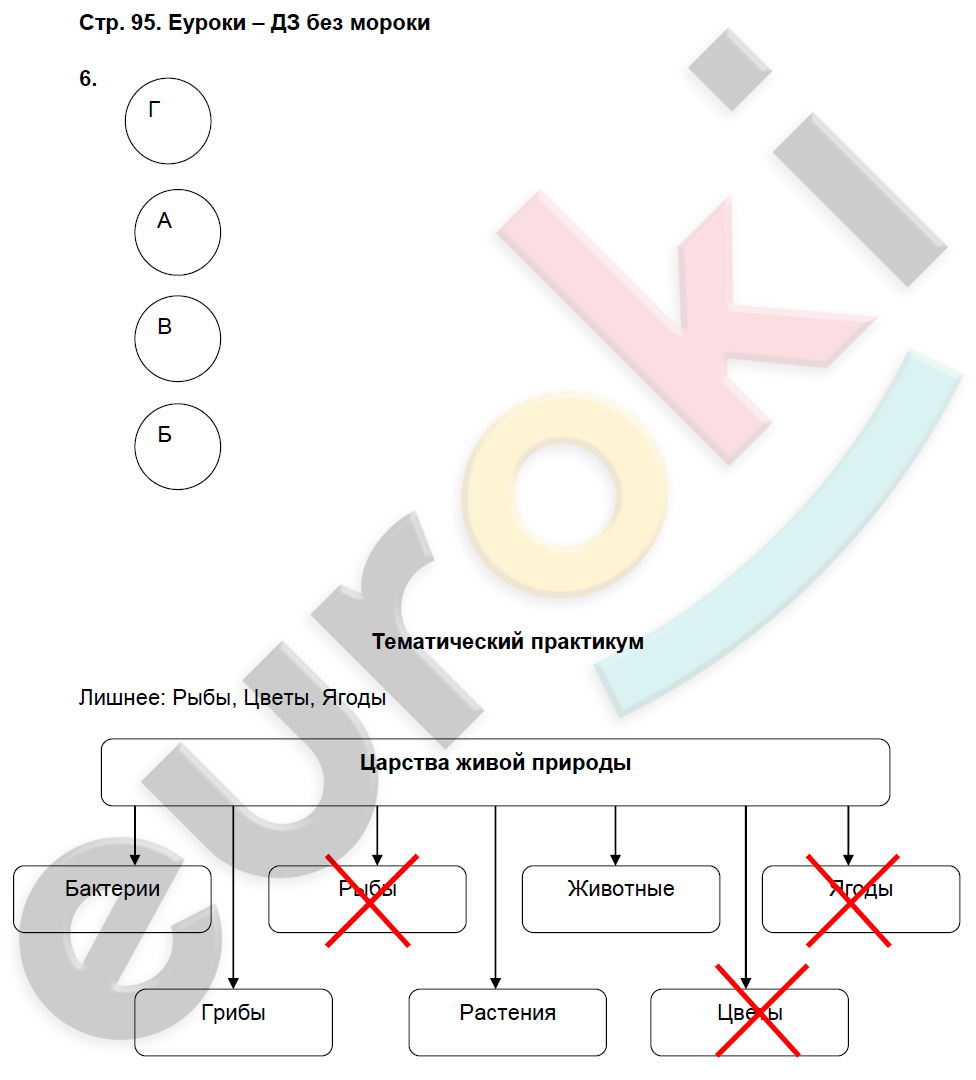 Рабочая тетрадь по географии 6 класс. ФГОС Домогацких Страница 95