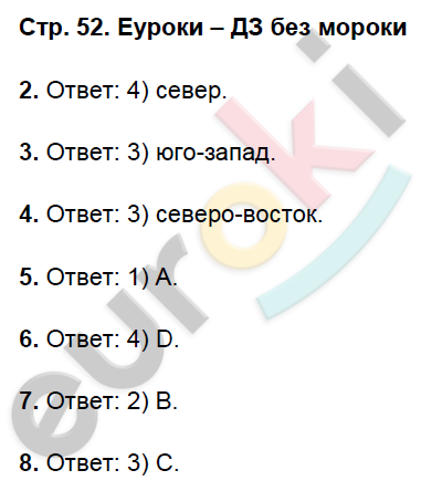 Рабочая тетрадь по географии 6 класс. ФГОС Герасимова, Карташева, Курчина Страница 52