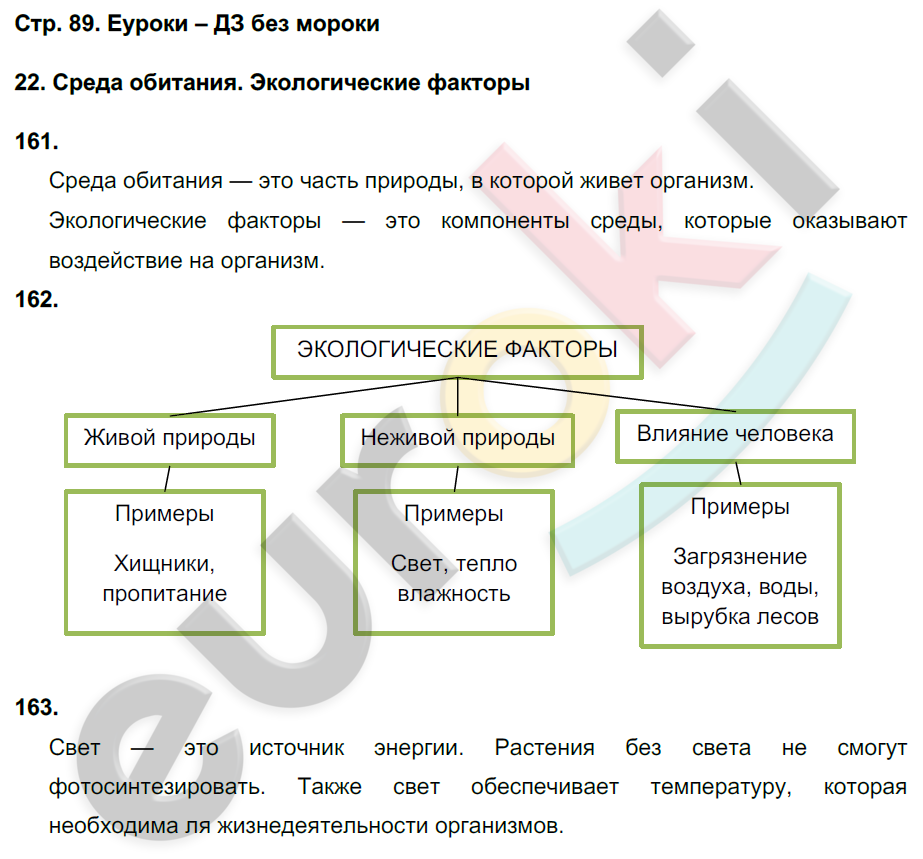 Рабочая тетрадь по биологии 6 класс. ФГОС Сонин (с пчелой) Страница 89