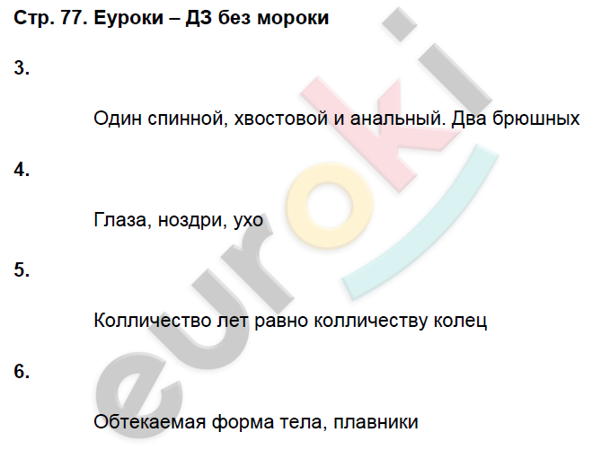 Рабочая тетрадь по биологии 8 класс. ФГОС Захаров, Сонин Страница 77