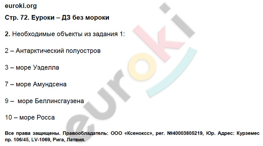 Тетрадь-практикум по географии 5 класс Молодцов Страница 72