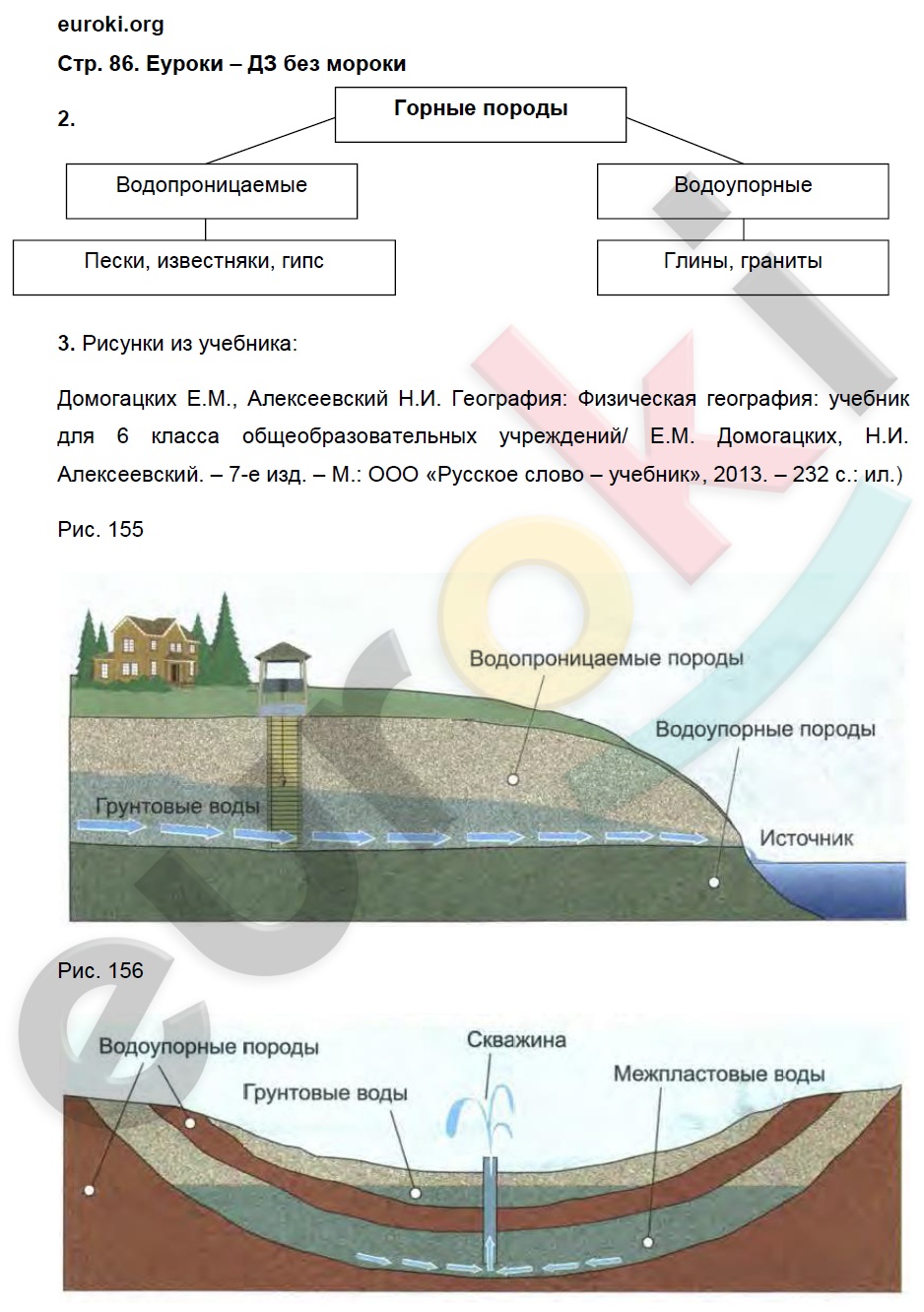 ГДЗ Тетрадь-практикум по географии 6 класс. Страница 86