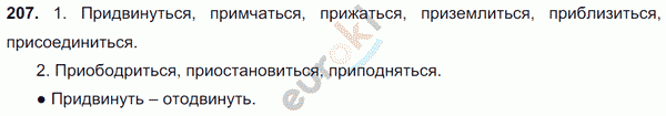 Русский язык 6 класс. Часть 1, 2. ФГОС Баранов, Ладыженская Задание 207