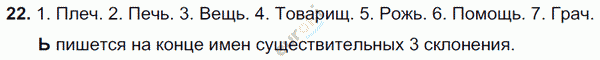 Русский язык 6 класс. Часть 1, 2. ФГОС Баранов, Ладыженская Задание 22