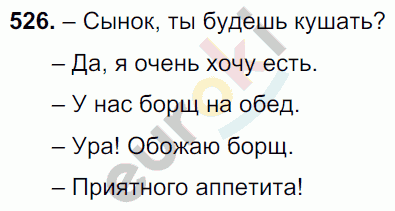 Русский язык 6 класс. Часть 1, 2. ФГОС Баранов, Ладыженская Задание 526