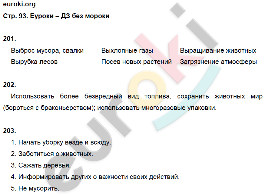 Рабочая тетрадь по биологии 5 класс. ФГОС Сонин Страница 93