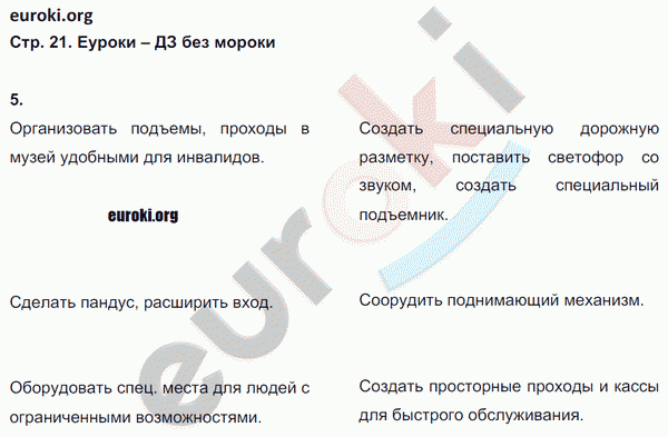 Рабочая тетрадь по обществознанию 5 класс. ФГОС Хромова. К учебнику Кравченко Страница 21