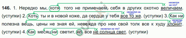 Русский язык 9 класс. ФГОС Тростенцова, Ладыженская Задание 146