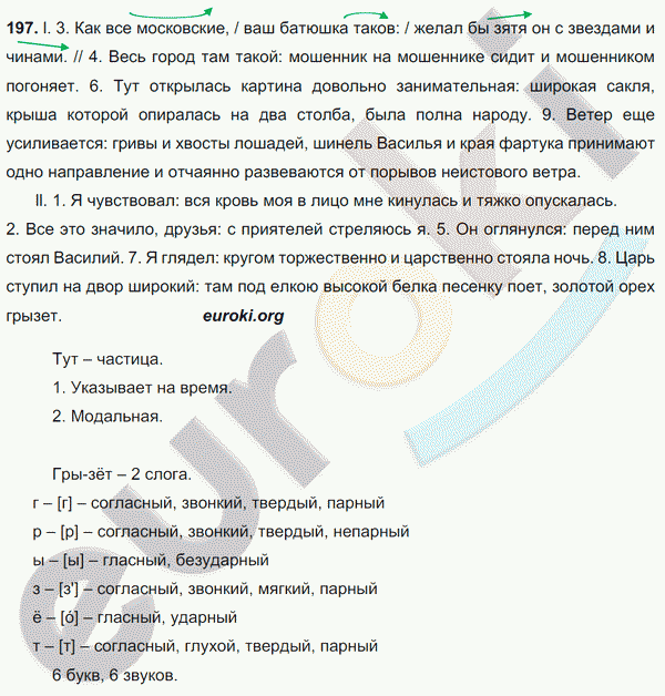 Русский язык 9 класс. ФГОС Тростенцова, Ладыженская Задание 197