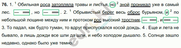 Русский язык 9 класс. ФГОС Тростенцова, Ладыженская Задание 76
