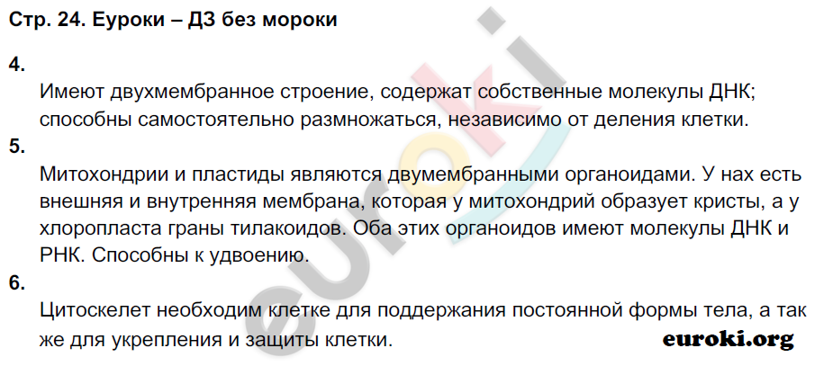 Рабочая тетрадь по биологии 9 класс Пономарева, Панина Страница 24